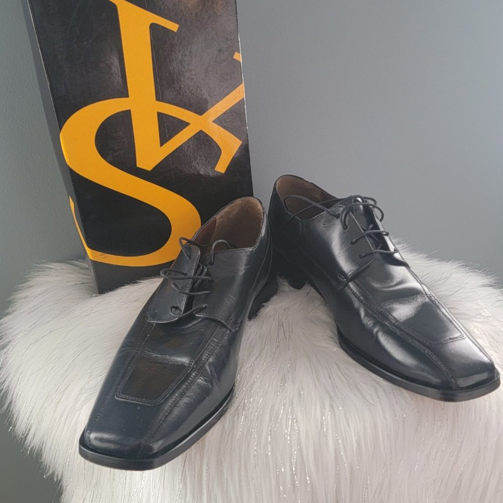 Stacy Adams Navy Shoes - Picture 3 of 6